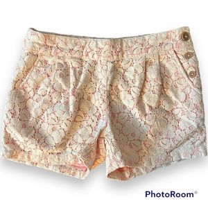 Mini Boden | Girls Lace Shorts